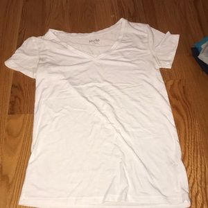 A mudd plan white tee shirt
